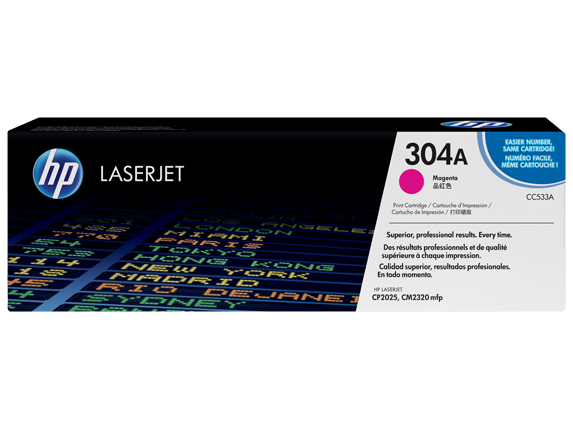 کارتریج لیزری اچ پی مدل 304A رنگ قرمز CC533A