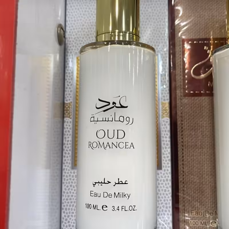 ادکلن شیری عود رومانسیه برند ارض الزعفران
