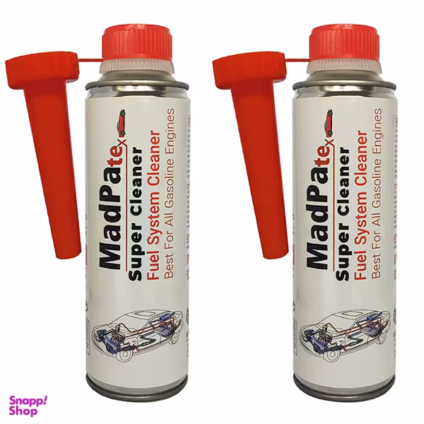 مکمل سوخت مدپا مدل پتروکلینر پرو حجم 280 میلی لیتر بسته ۲ عددی