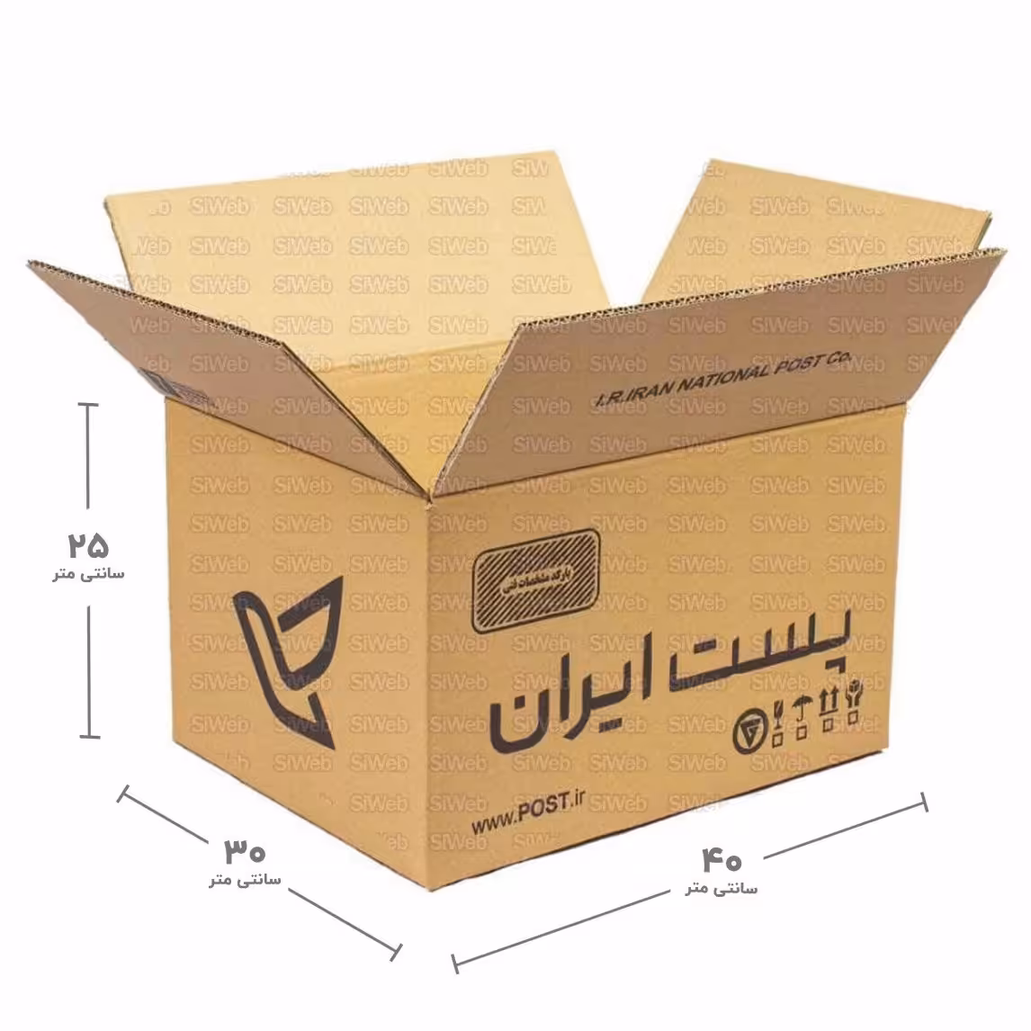 کارتن پستی جدید سایز 7 بسته 15 تایی

