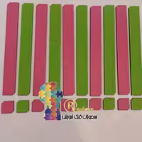 10بسته ی دهتایی  20سانتی و 10یکی چوبی دو سانتی مگنتی ابزار معلم مناسب برای آموزش