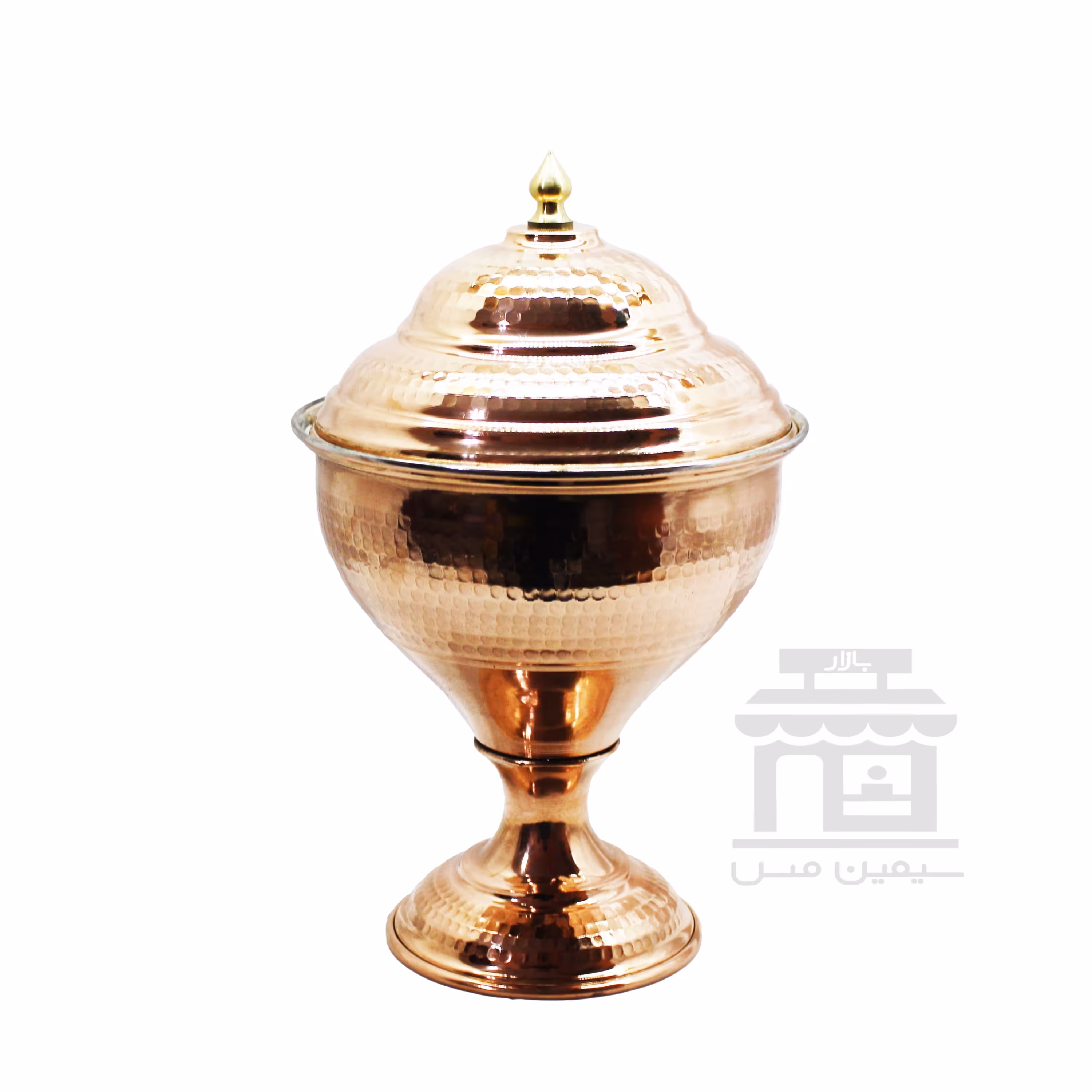 شکلات خوری یا آجیل خوری مسی چکشی