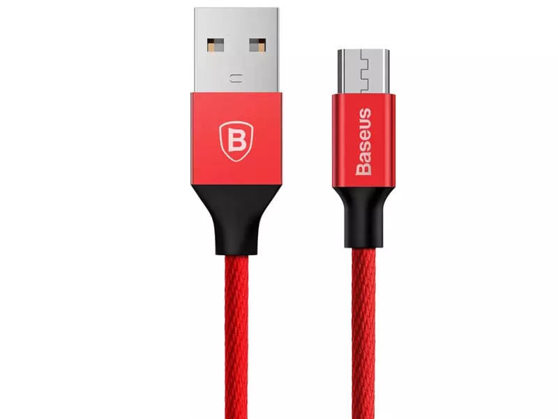 کابل شارژ MicroUSB باسئوس مدل CAMYW-B09 طول 1.5 متر