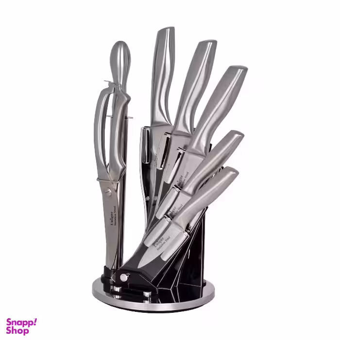 سرویس چاقو آشپزخانه 8 پارچه یونیک کد 5500