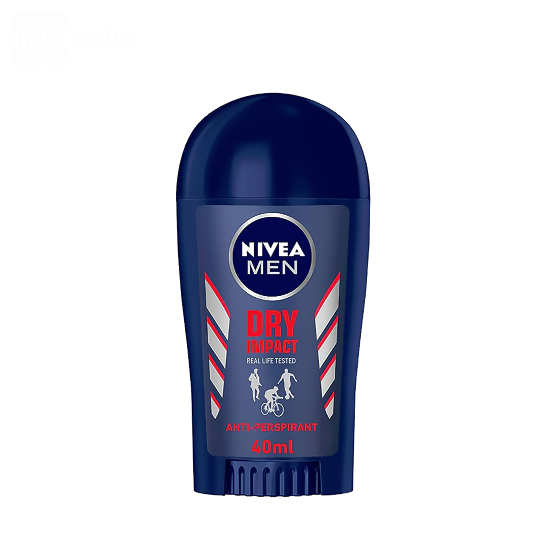 استیک دئودورانت ضد تعریق مردانه نیوا مدل DRY IMPACT حجم 40 میلی لیتر
