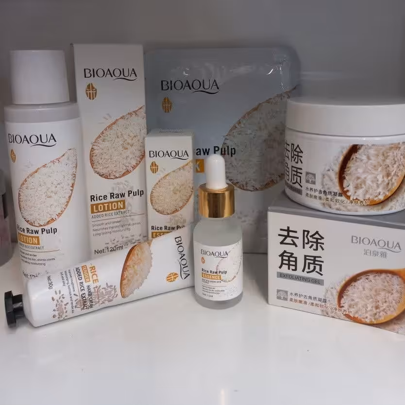 پک پنج عددی  اقتصادی زیبایی ، کرم عصاره برنج درجه یک امتحان شده 