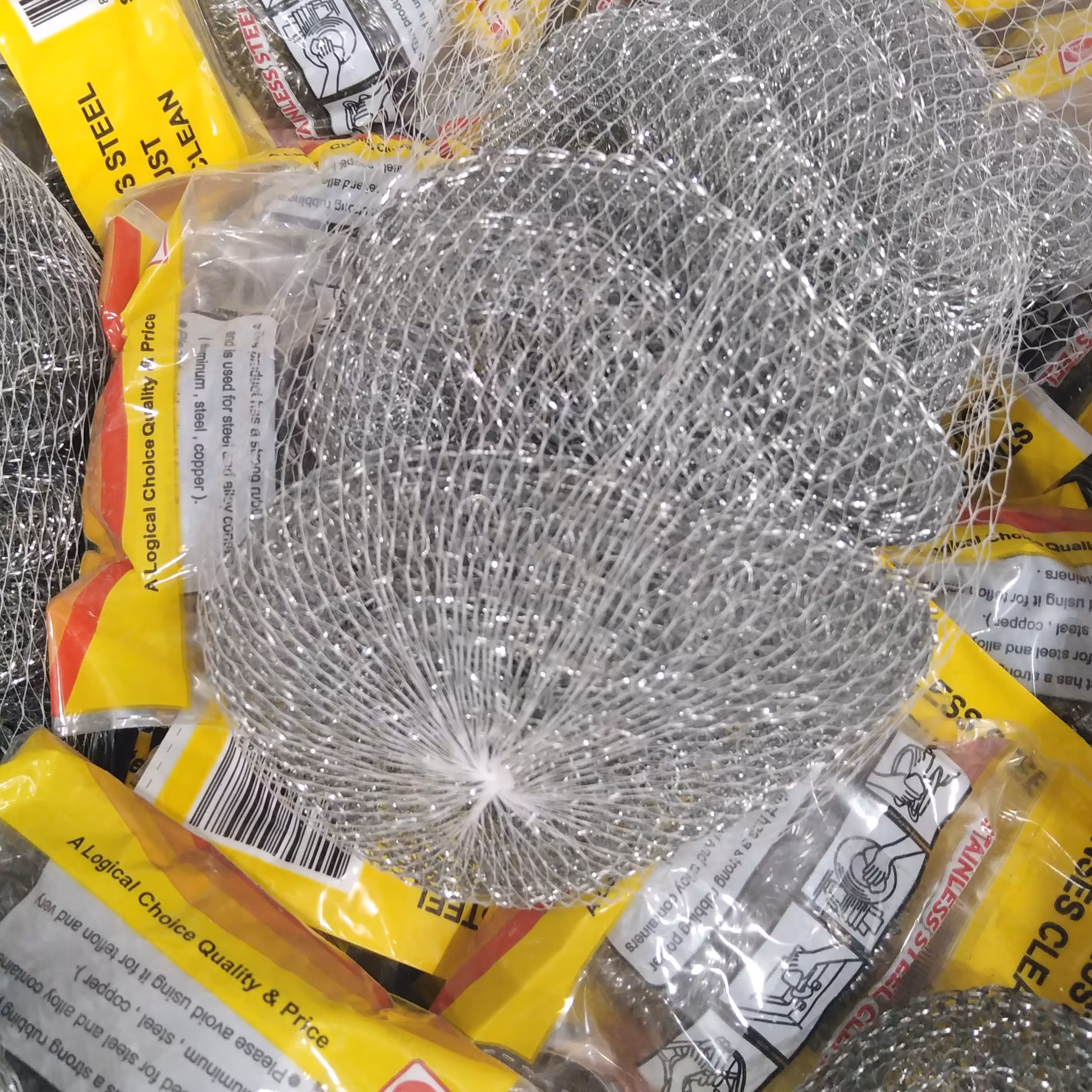 اسکاج سیم دار گالوانیزه بزرگ 