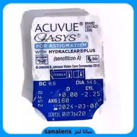 لنز طبی جانسون آستیگمات دار)یک جفت(