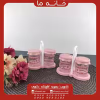 نمکدان جفتی پلاستیکی رزمن
