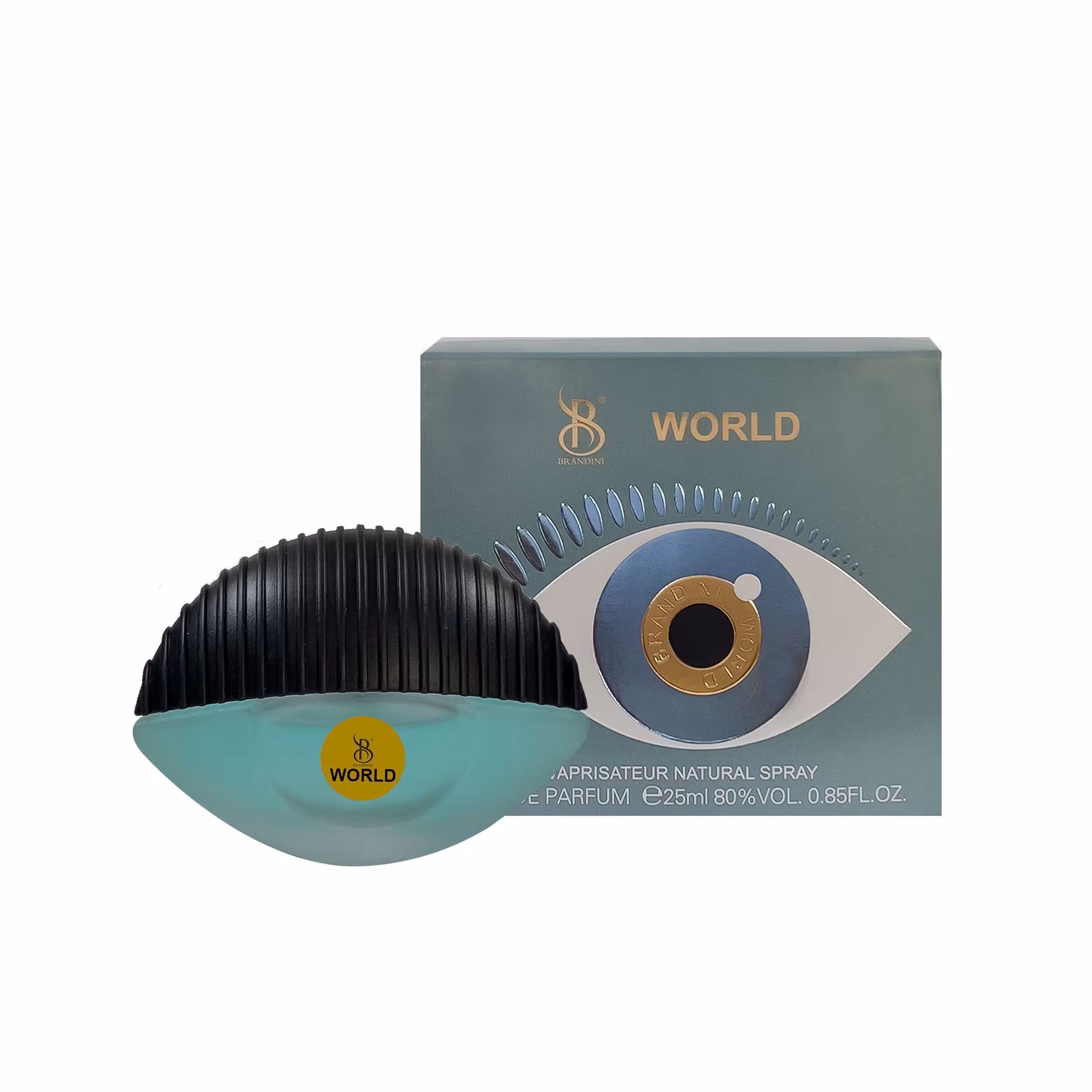 عطر جیبی زنانه برندینی ورد world حجم 25 میل