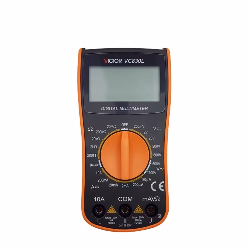 مولتی متر ویکتور  دیجیتالی VICTOR VC830L (ارتقا یافته) اهم متر