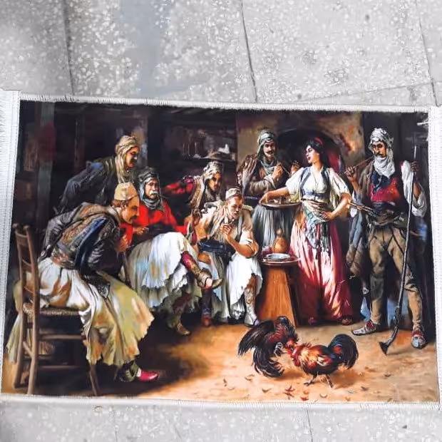 خروس باز چاپی قابل شست و شو