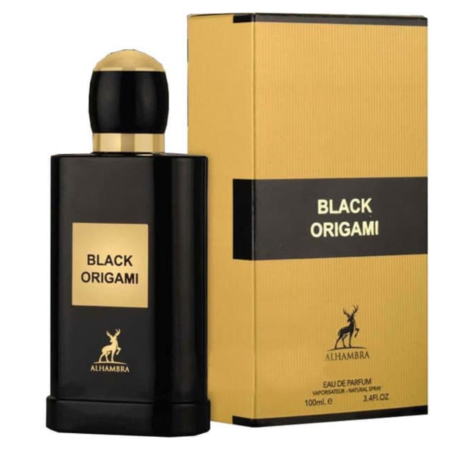 ادوپرفیوم الحمبرا بلک اوریگامی Alhambra Black Origami زنانه حجم 100 میلی لیتر