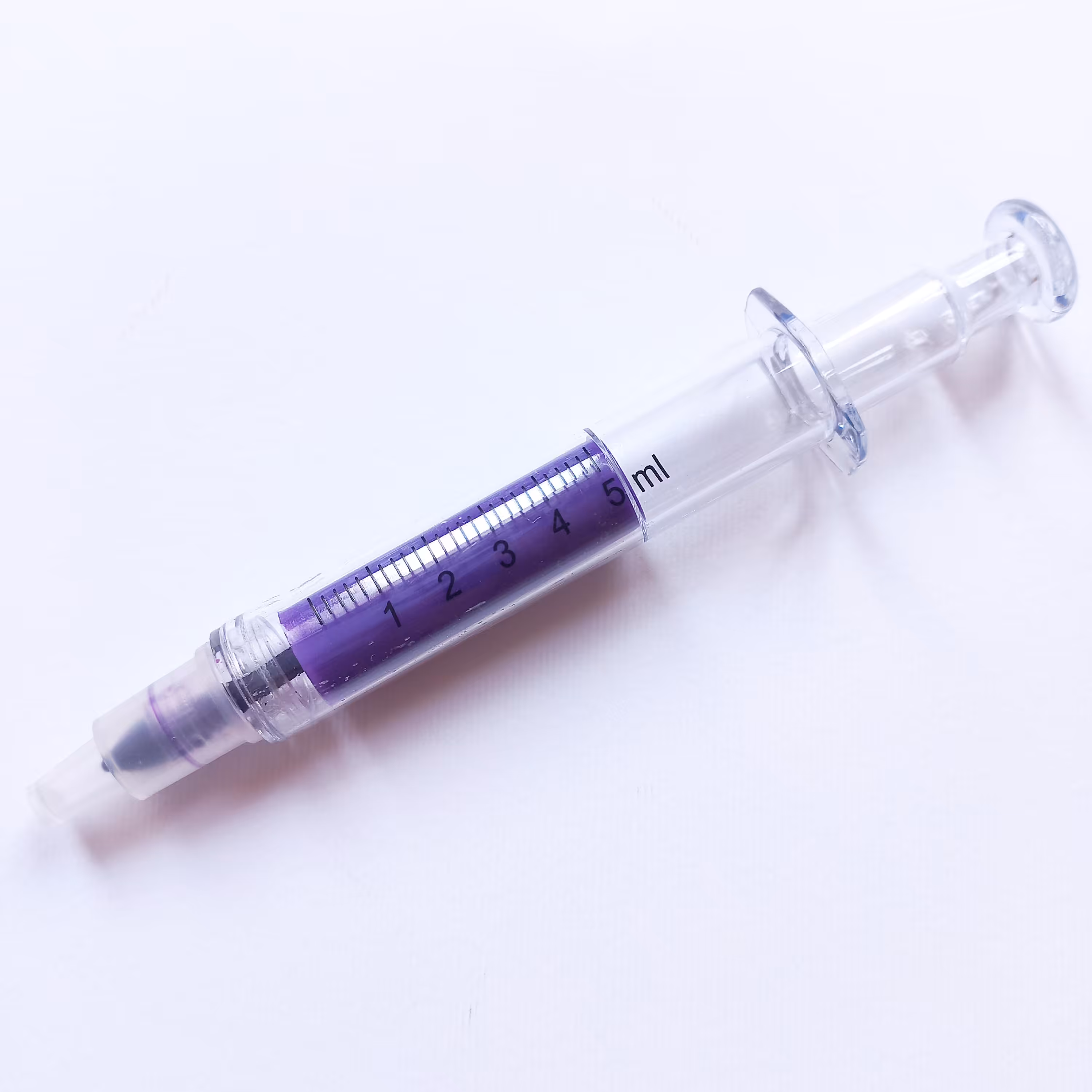 هایلایتر طرح سرنگ بنفش