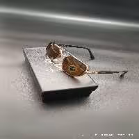 عینک مردانه ریبن شیشه سنگ در حد اورجینال