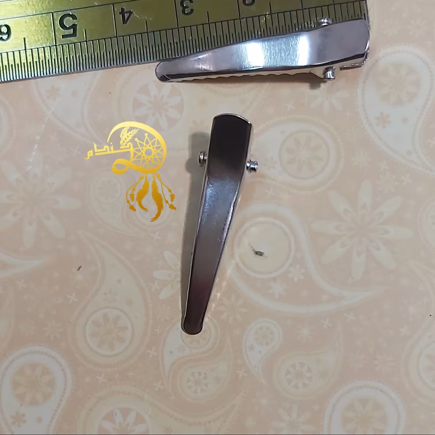 گیره سوسماری سایز3سانتی متردو عدد