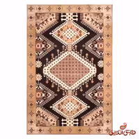 فرش ساوین کد 7706 قهوه ای