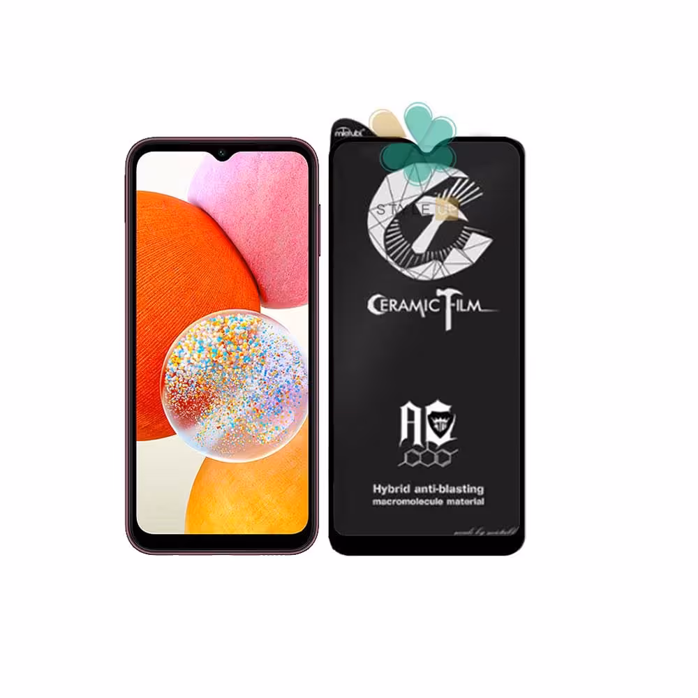 گلس سرامیکی مات گوشی سامسونگ Samsung A14 برند Mietubl