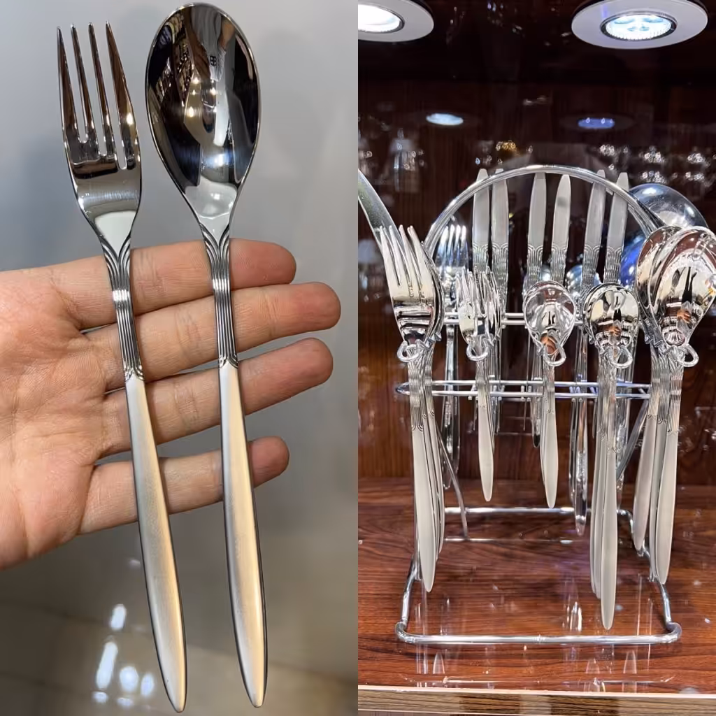 سرویس قاشق و چنگال 39پارچه 6نفره B