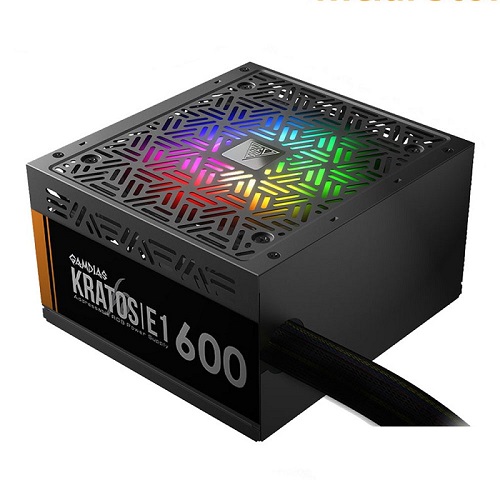 منبع تغذیه کامپیوتر گیمدیاس مدل KRATOS E1-600