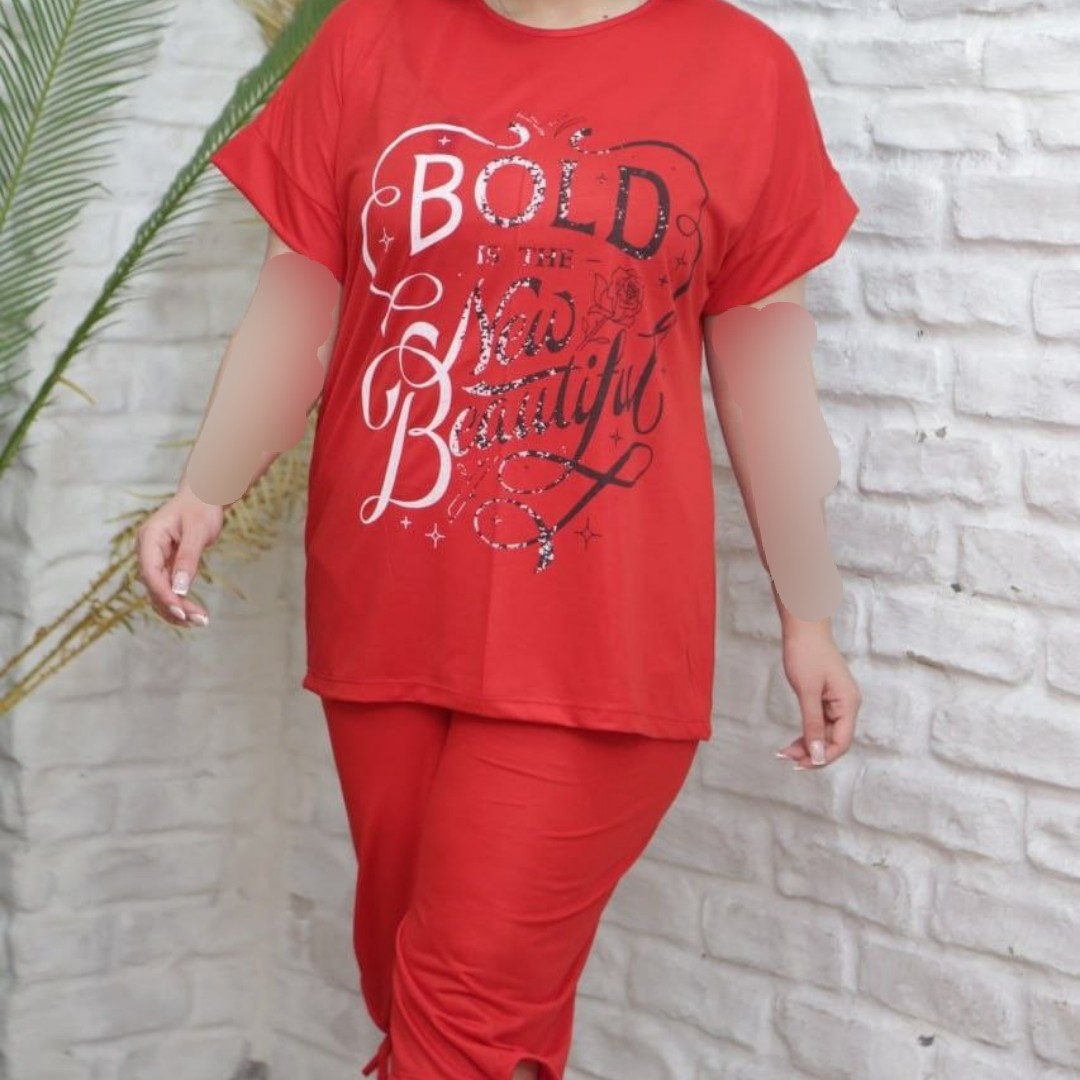 ست تاپ و شلوارک زنانه سایز تا 50