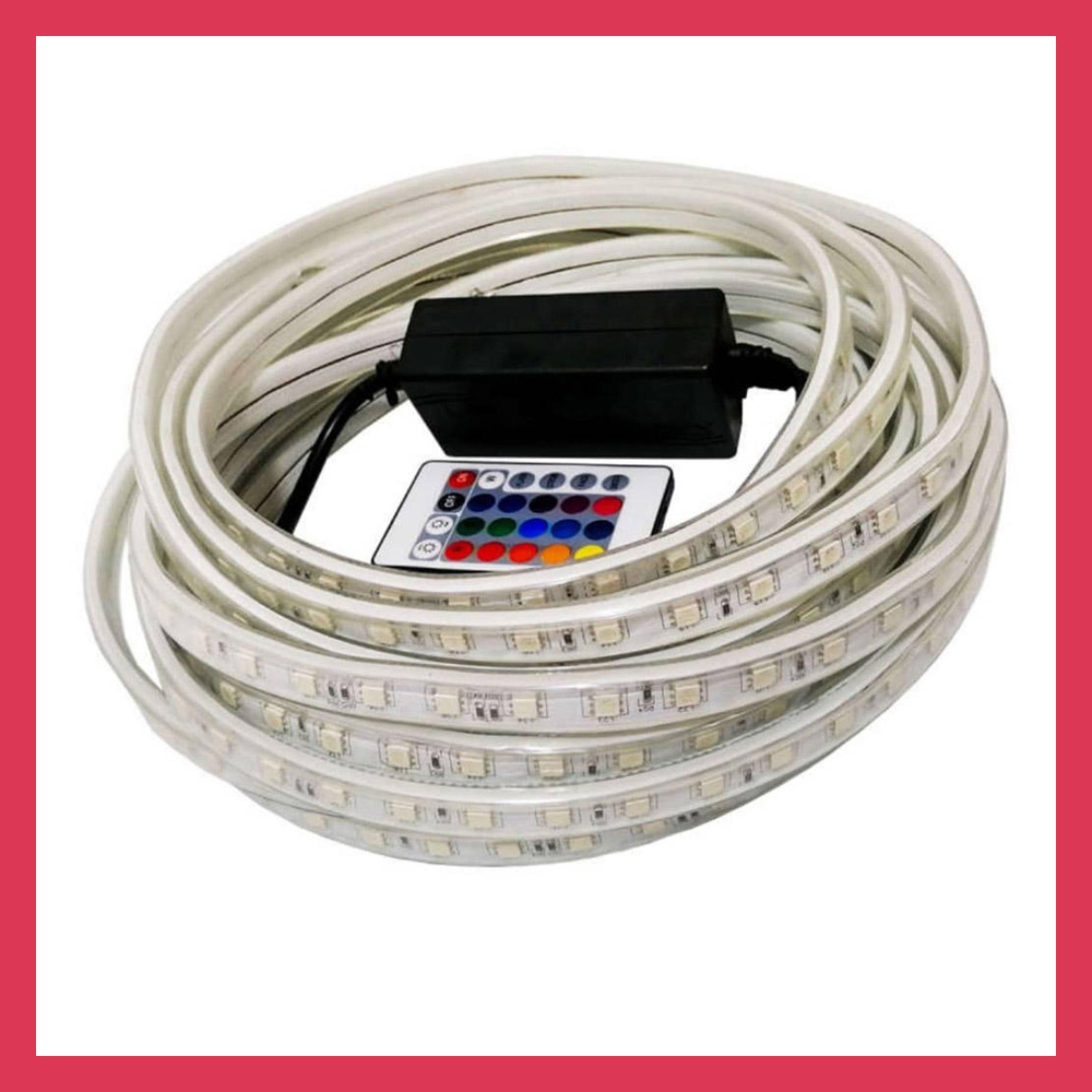 ریسه ال ای دی چند رنگ مدل RGB 5730 طول 20 متری چند رنگ - مولتی - هفت رنگ