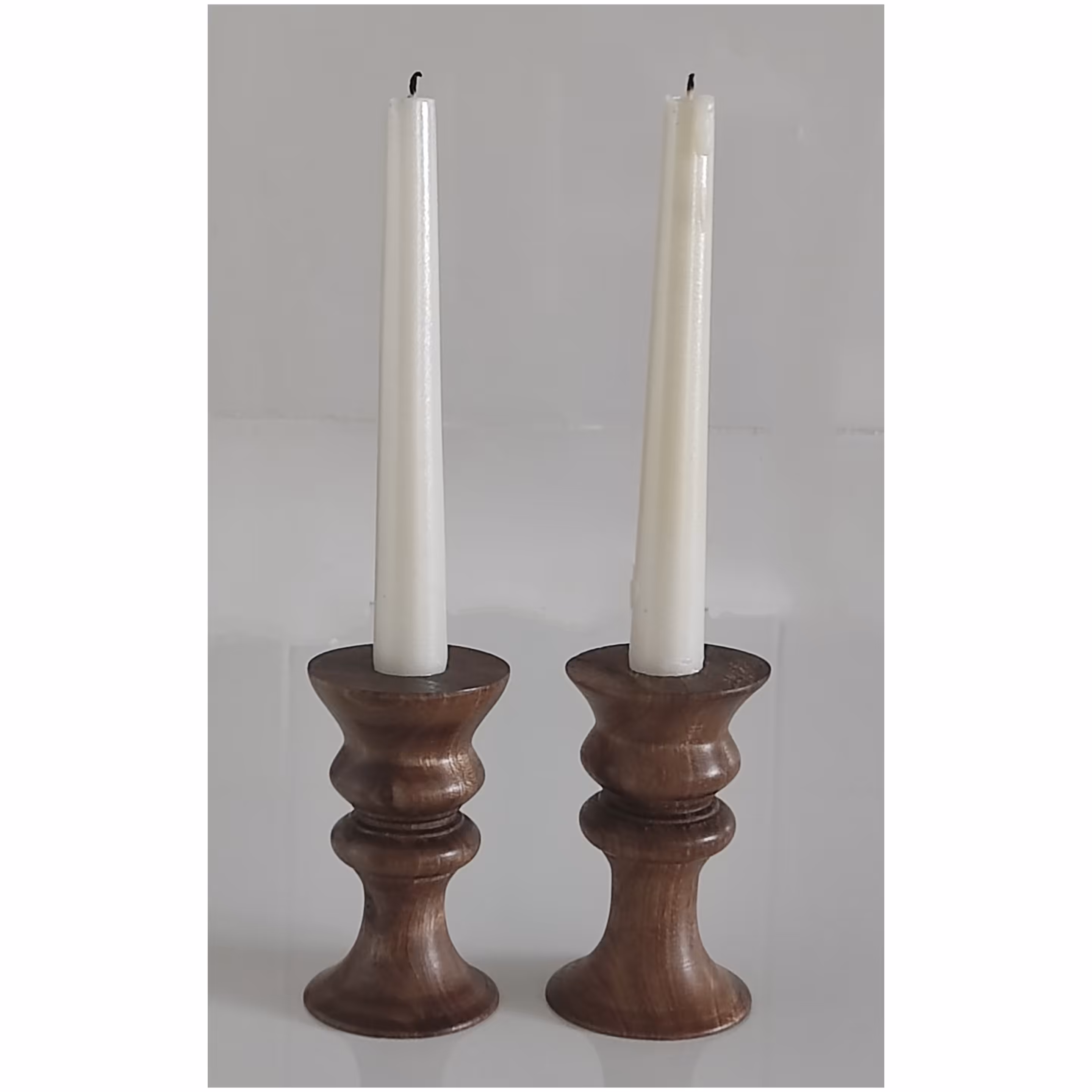 شمعدان چوبی  کد107