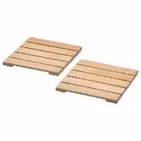 ست 2 تایی زیر لیوانی بامبو ایکیا STRANDFLOKA