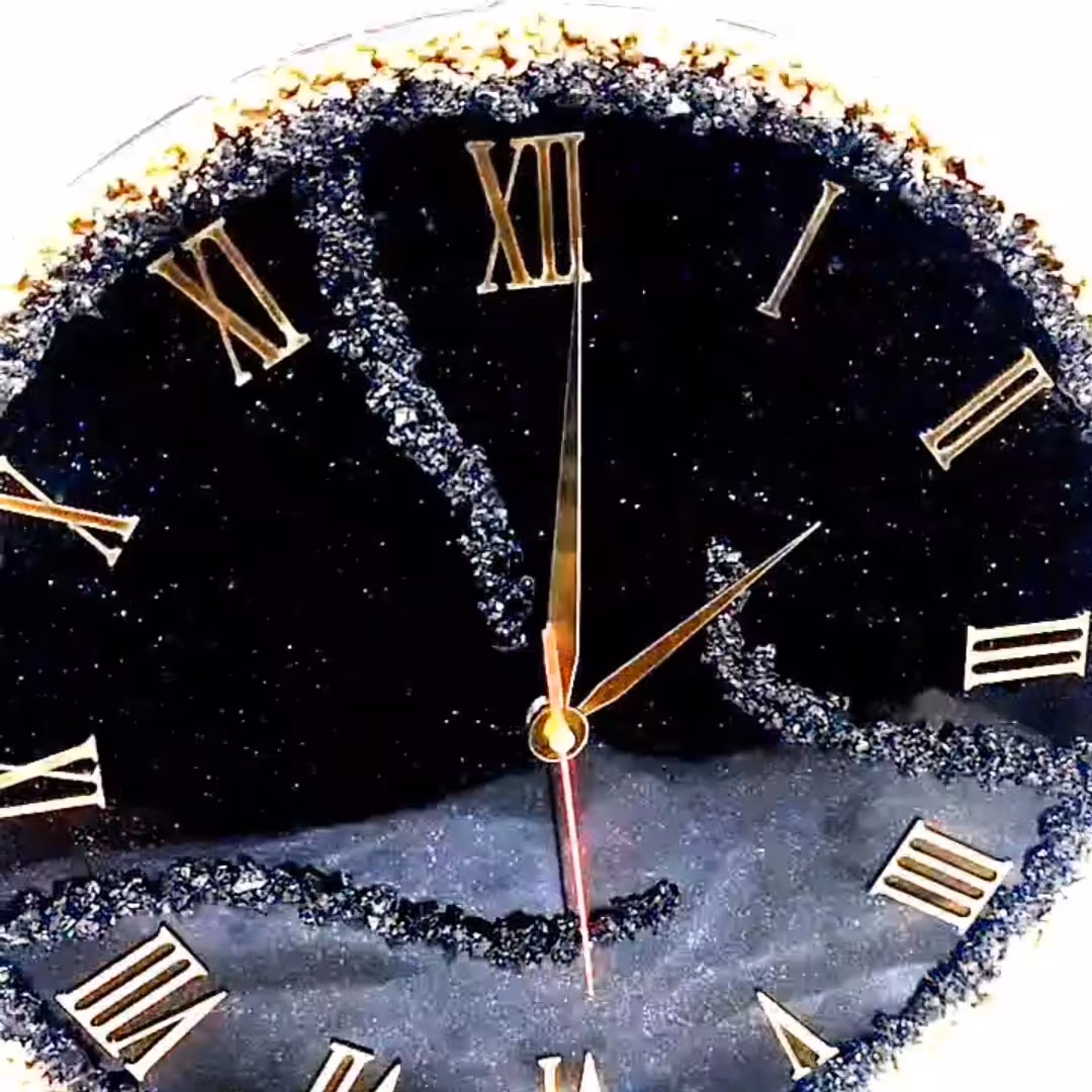 ساعت دیواری رزینی