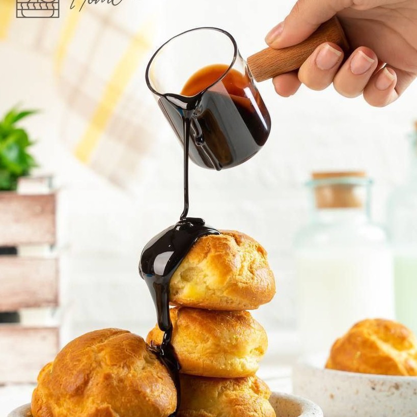 سس خوری پیرکس دسته چوبی