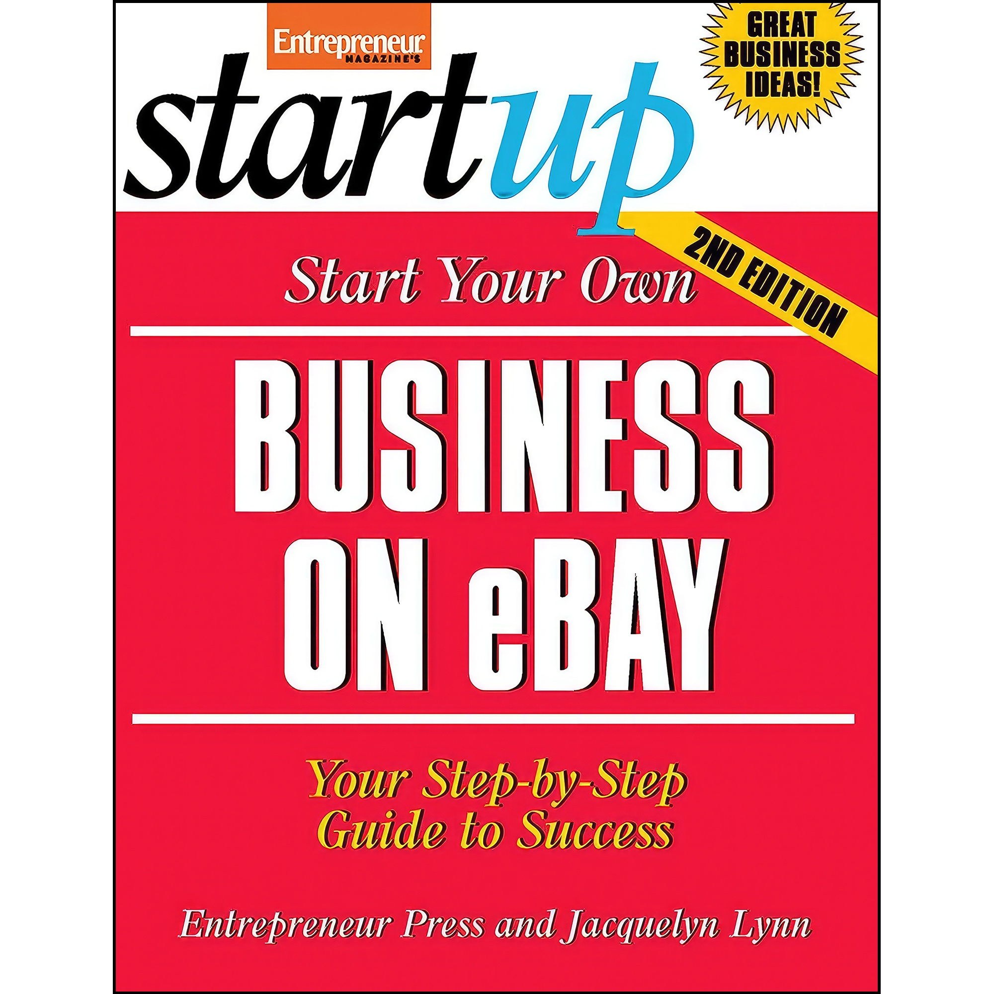 کتاب زبان اصلی Start Your Own Business On eBay StartUp Series