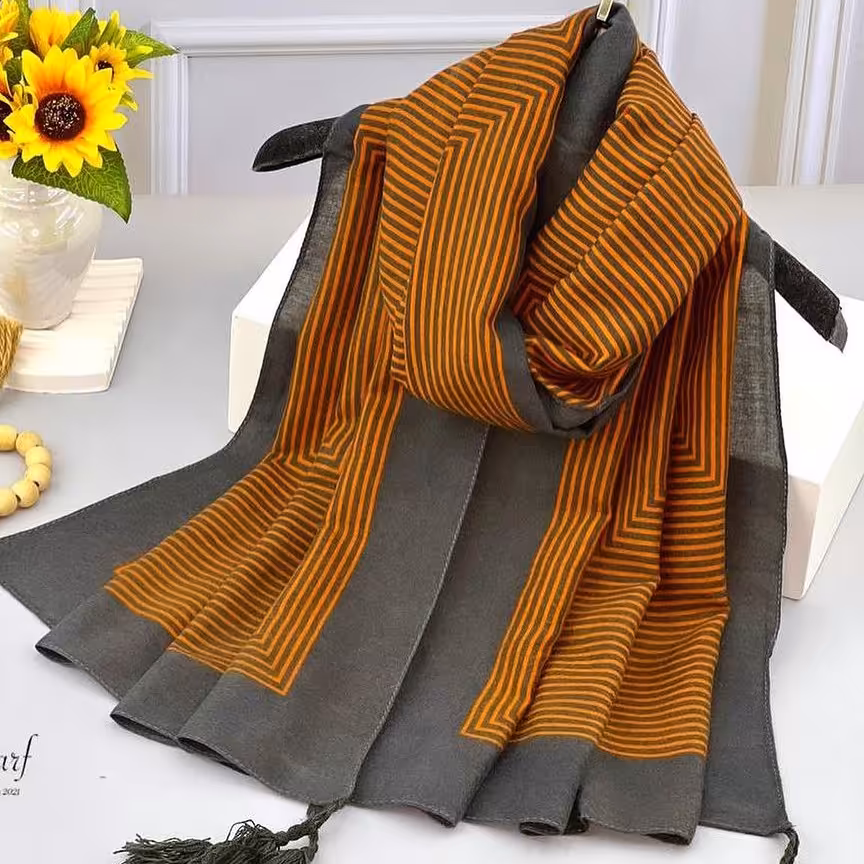 شال موهر پاییزه در 6 رنگ متنوع پاییزی با طرح زیبا 