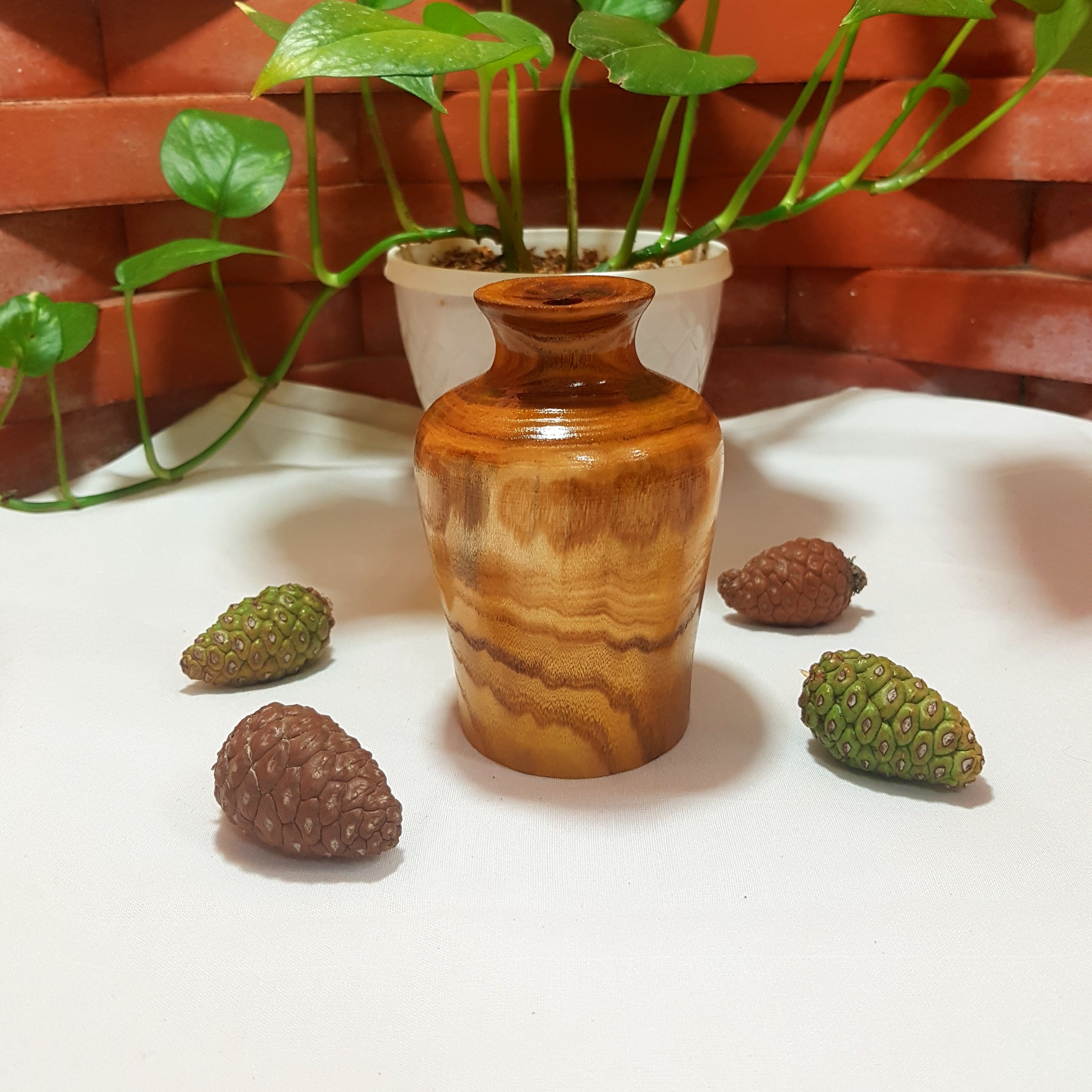 گلدان خراطی سایز کوچک
