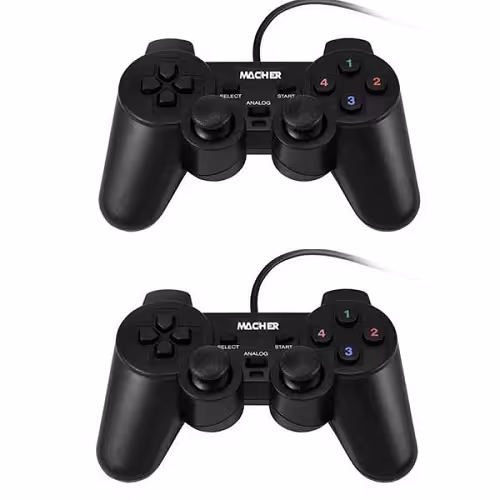 دسته بازی دوبل شوک دار مچر مدل MR-58