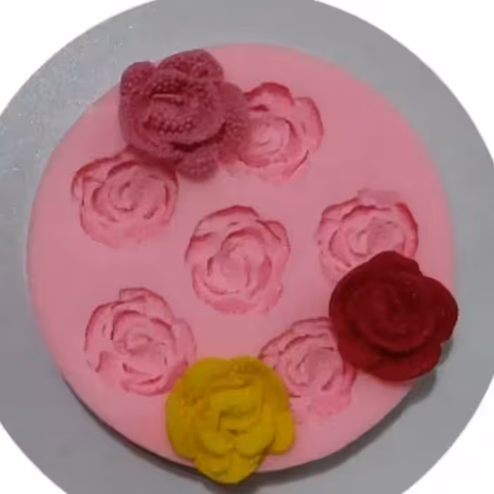 مولد گل رز 6 تایی طرح دار