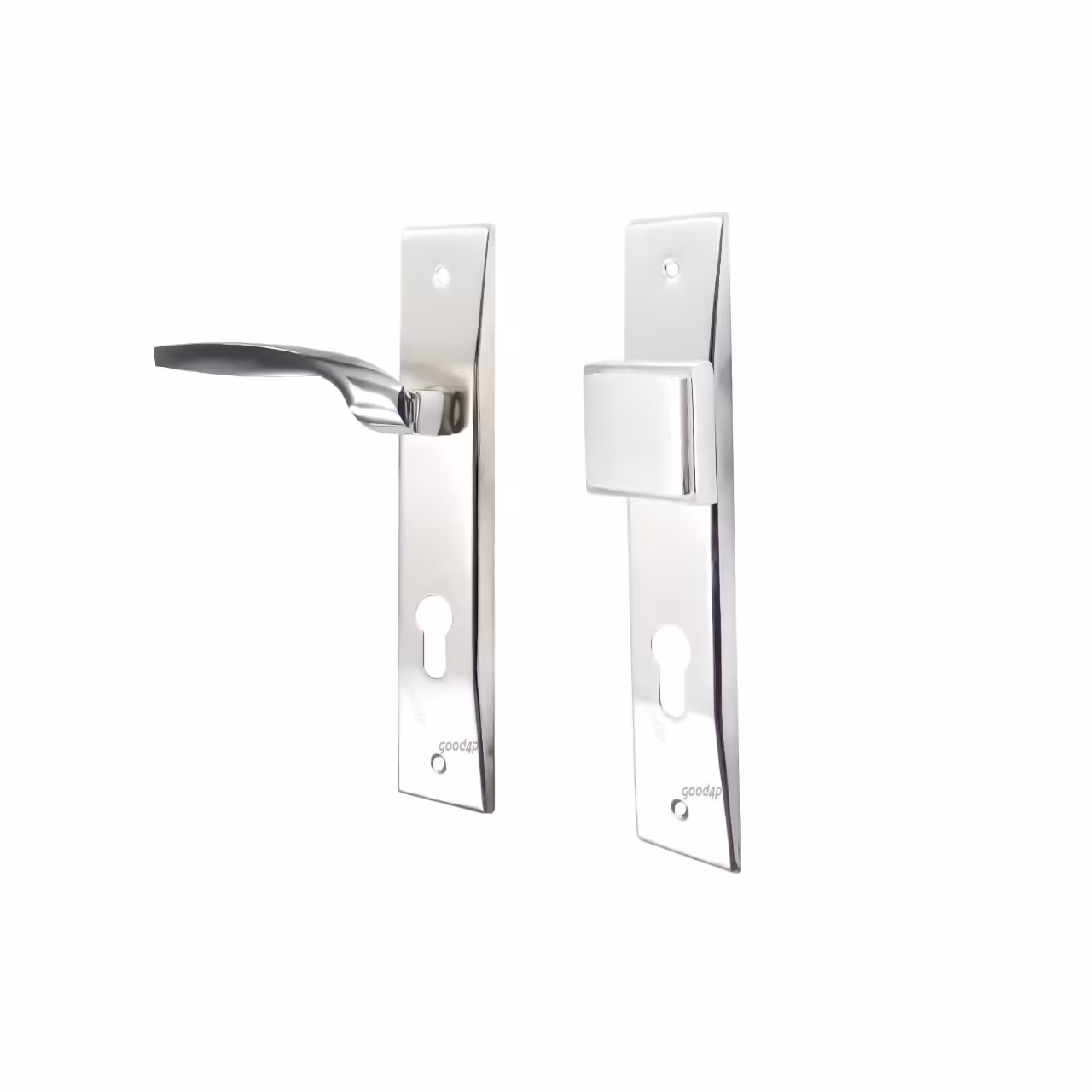 دستگیره پلاک آپارتمانی راست رنگ کروم نیکو مدل 700