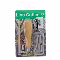 کاتر(مغار) لینو دسته چوبی