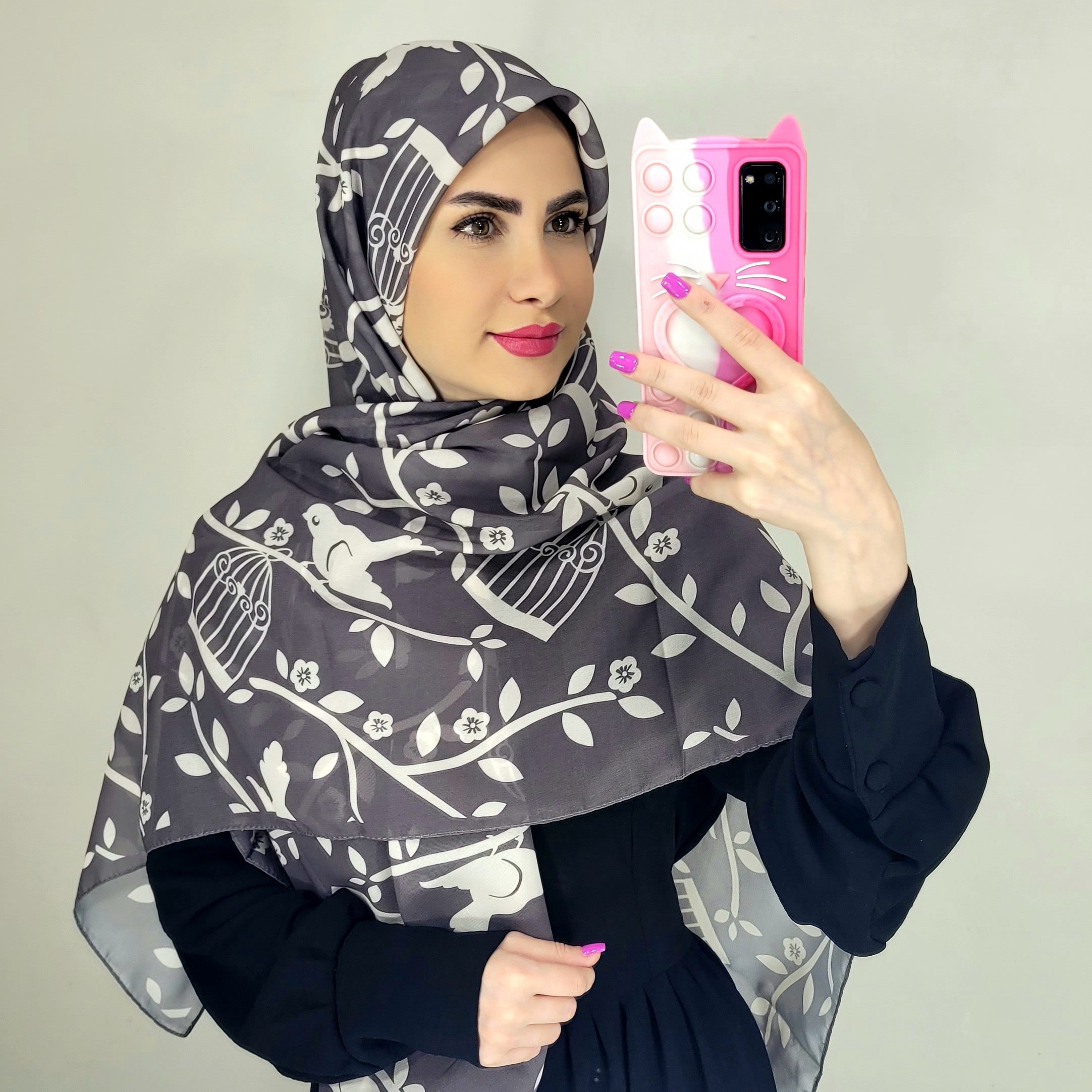 روسری طرح مرغ امین