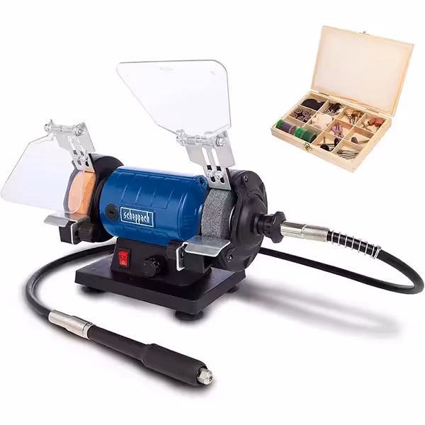 سنگ رومیزی و فرز مینیاتوری شپخ HG35 - ابزار یراق