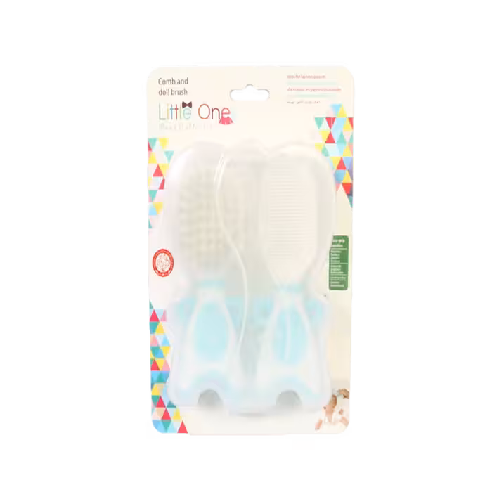 خرید ست شانه و برس نوزادی لیتل وانز Little ones | (قیمت  مشخصات کامل)