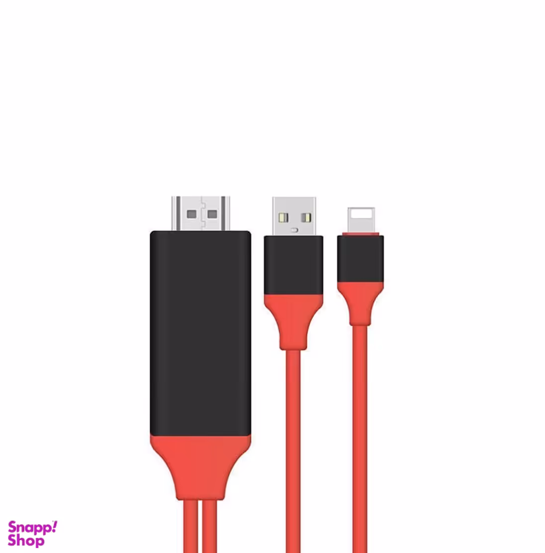 کابل HDMI به لایتنینگ Onten OTN7575S Plug And Play انتقال تصویر و شارژ
