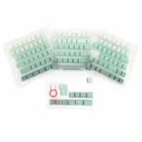 مجموعه کامل کلید کیبورد مکانیکال ردراگون مدل A140 Ombre Green