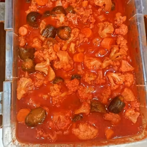 ترشی هندی ده کیلویی فوق العاده خوشمزه و با کیفیت