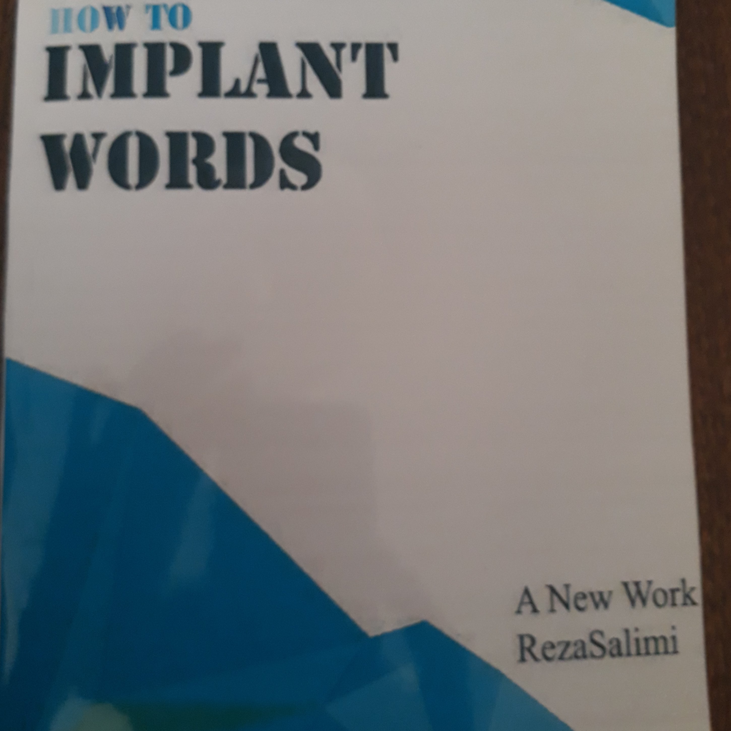 کتاب چگونه کلمات را در ذهن بکاریم