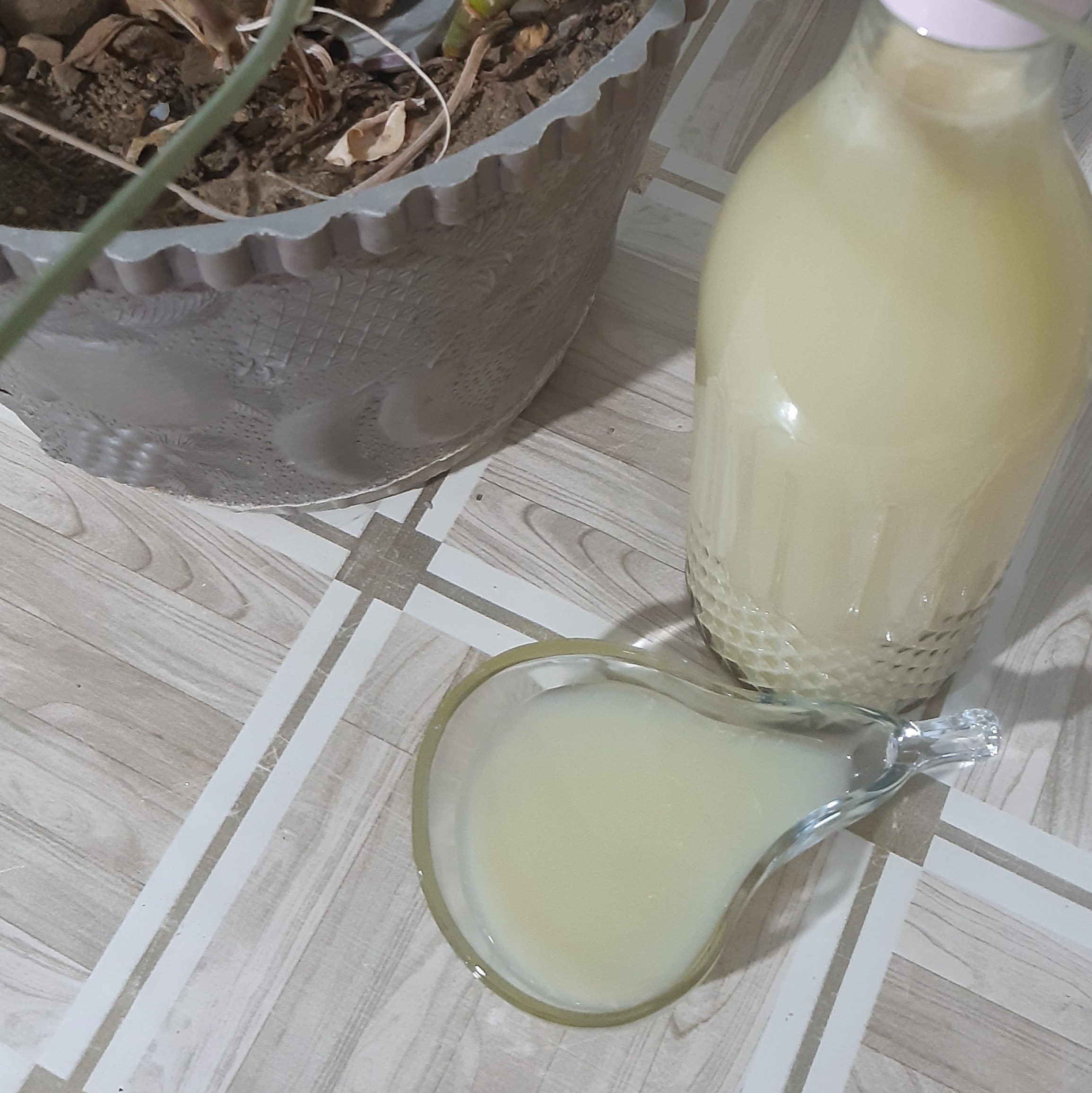 آب لیموی طبیعی و خالص خانگی