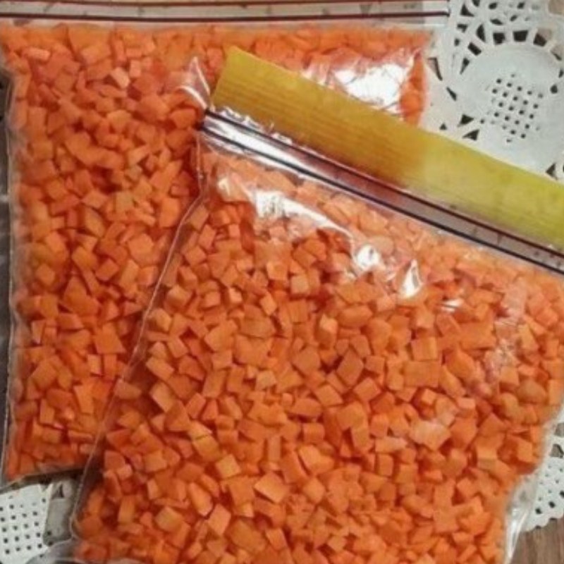 هویچ خام نگینی و خلالی مناسب برای سوپ و وزن1000گرم