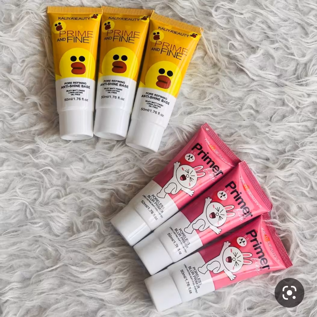  پرایمروحاوی کانسیلرو روشن کننده صورت بیوتی ضد اب ماندگاری 72 ساعت وپوشانندگی بالا حاوی ویتامین  اورجینال