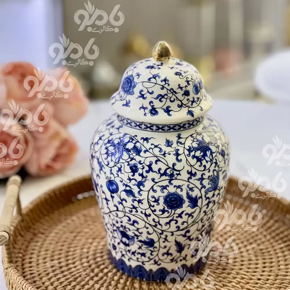 بانکه سرامیک جینجر جار قلم آبی 441/1