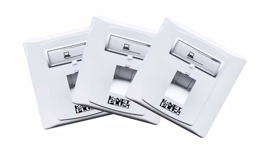 فیس پلیت کی نت پلاس تک پورت مدل KP-N1140