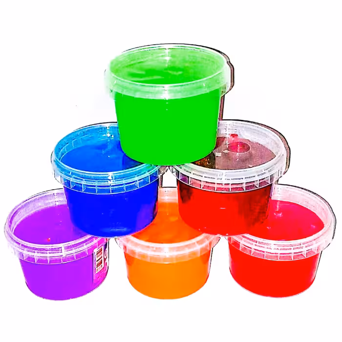 ژل اسلایم شفاف ساده 300 گرمی اودی باکیفیت و خوشبو